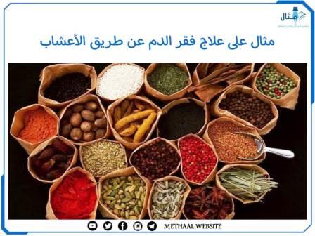 مثال على علاج فقر الدم عن طريق الأعشاب مثال على علاج فقر الدم عن طريق الأعشاب