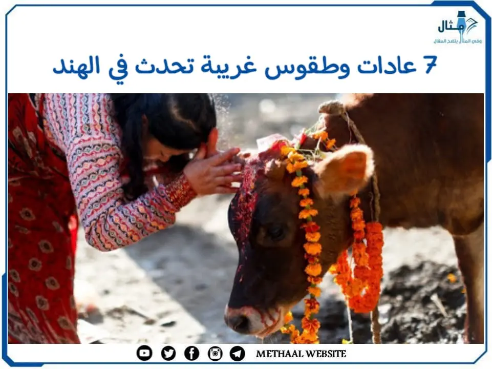 7 عادات وطقوس غريبة تحدث في الهند 7 عادات وطقوس غريبة تحدث في الهند