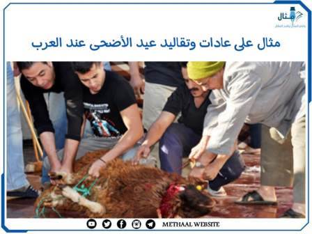 مثال على عادات وتقاليد عيد الأضحى عند العرب مثال على عادات وتقاليد عيد الأضحى عند العرب