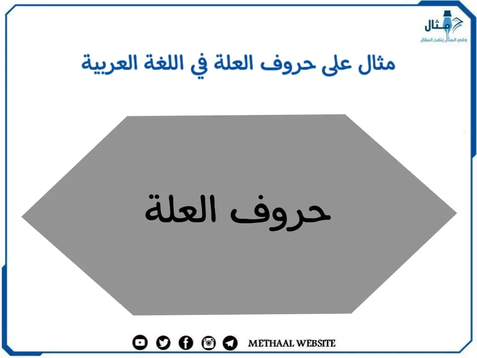 مثال على حروف العلة في اللغة العربية مثال على حروف العلة في اللغة العربية