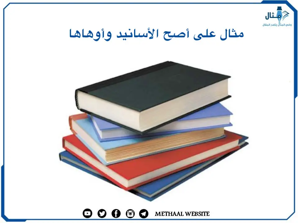 مثال على أصح الأسانيد وأوهاها مثال على أصح الأسانيد وأوهاها