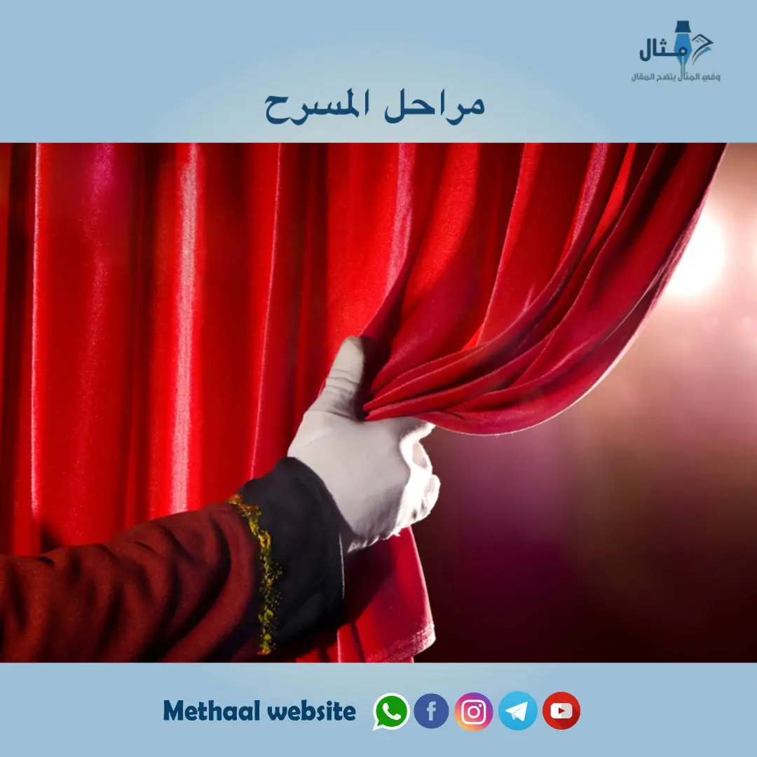 مراحل المسرح مراحل المسرح