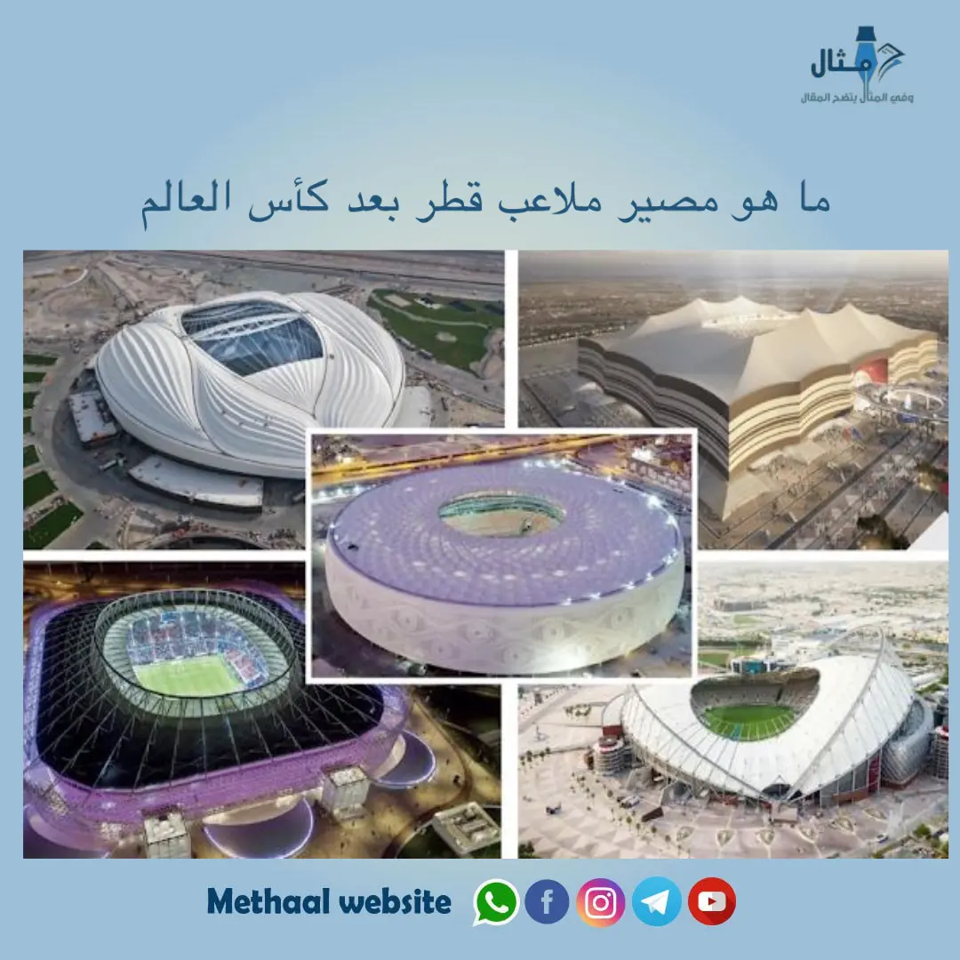 ما هو مصير ملاعب قطر بعد كأس العالم ما هو مصير ملاعب قطر بعد كأس العالم