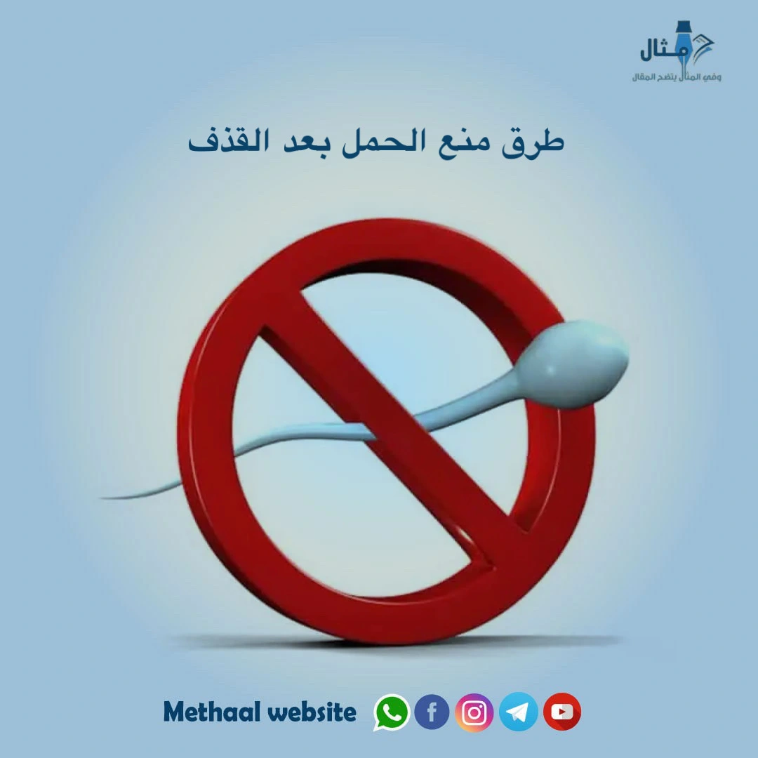 طرق منع الحمل بعد القذف طرق منع الحمل بعد القذف