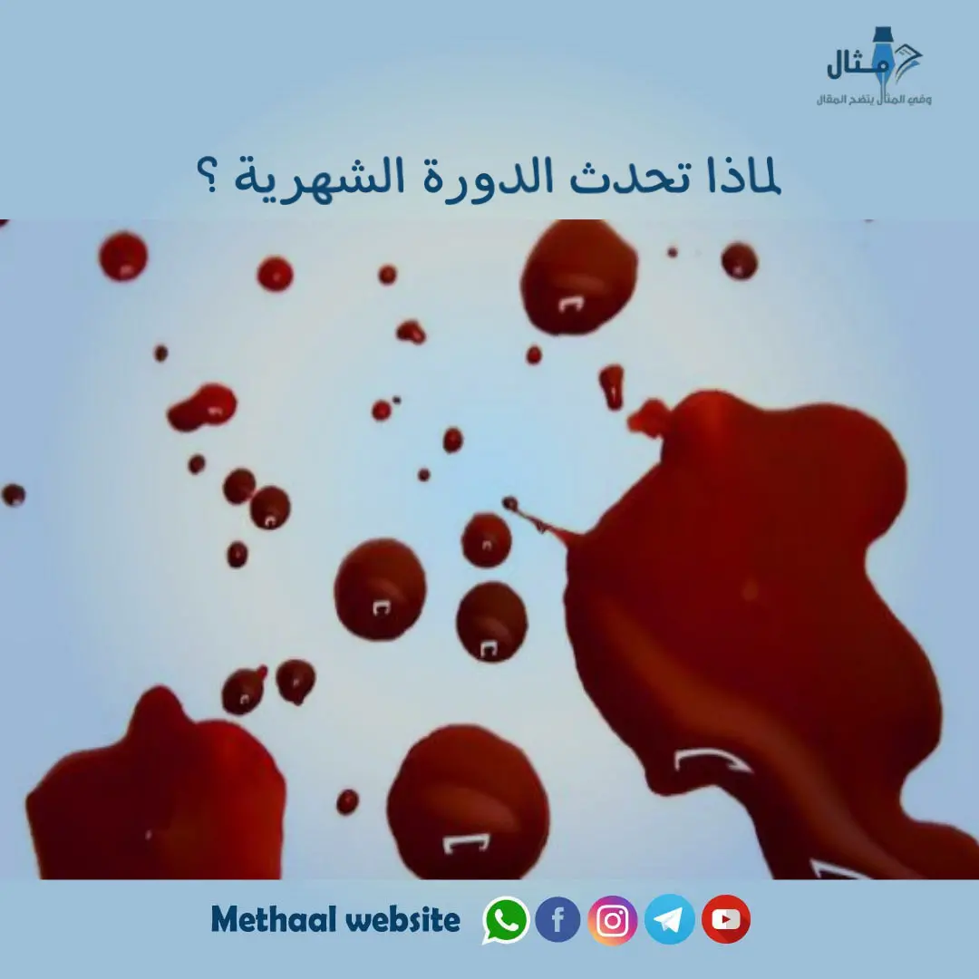 لماذا تحدث الدورة الشهرية ؟ لماذا تحدث الدورة الشهرية ؟