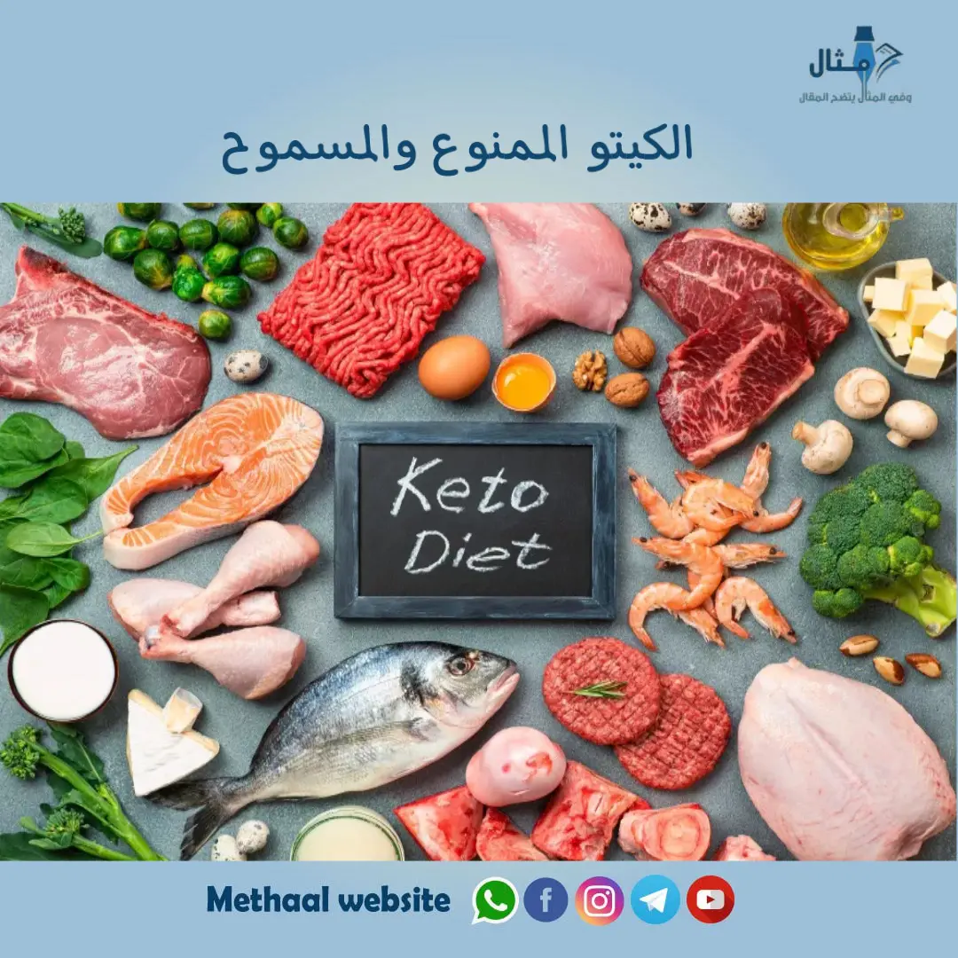 الكيتو الممنوع والمسموح الكيتو الممنوع والمسموح