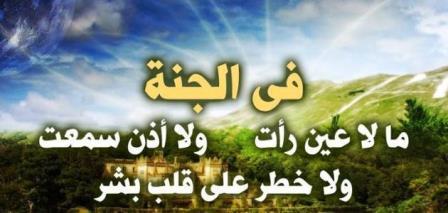 مفردات خاصة بالجنة مفردات خاصة بالجنة