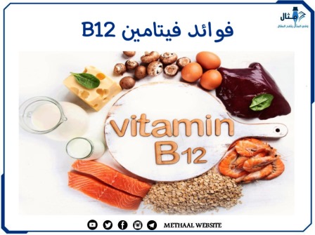 مثال على  فوائد فيتامين B12