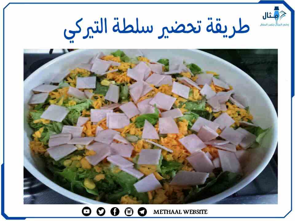 طريقة تحضير سلطة التيركي طريقة تحضير سلطة التيركي
