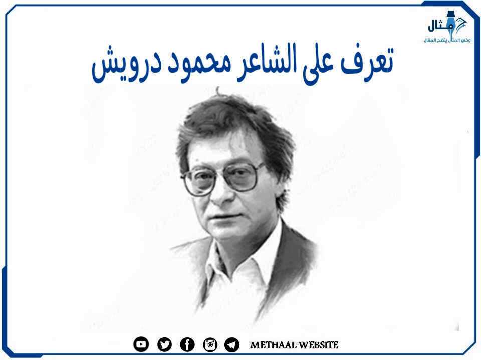 تعرف على الشاعر محمود درويش تعرف على الشاعر محمود درويش
