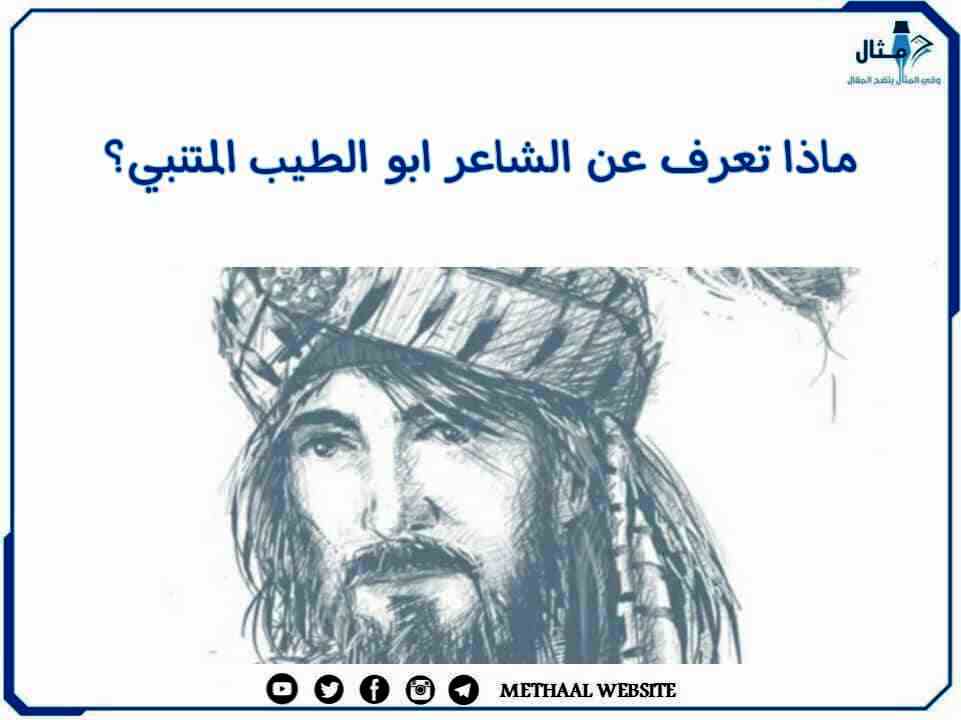 ماذا تعرف عن الشاعر أبو الطيب المتنبي؟ ماذا تعرف عن الشاعر أبو الطيب المتنبي؟