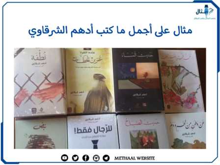 مثال على أجمل ما كتب أدهم شرقاوي