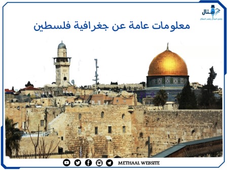 معلومات عامة عن جغرافية فلسطين 