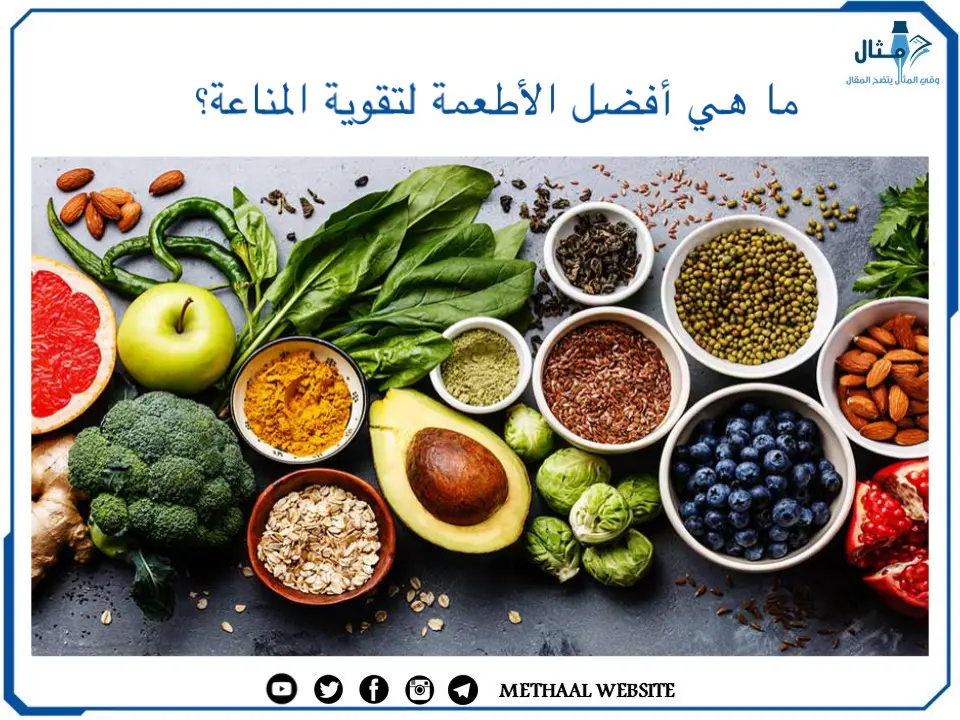 ما هي أفضل الأطعمة لتقوية المناعة؟ ما هي أفضل الأطعمة لتقوية المناعة؟