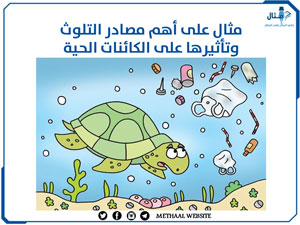 مثال على أهم مصادر التلوث وتأثيرها على الكائنات الحية مثال على أهم مصادر التلوث وتأثيرها على الكائنات الحية