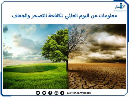 معلومات عن اليوم العالمي لمكافحة التصحر والجفاف